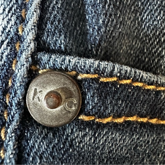 KANCAN Women's Mid-Rise Flap Pocket Flare Jeans - Size 27 - Picture 10 of 14